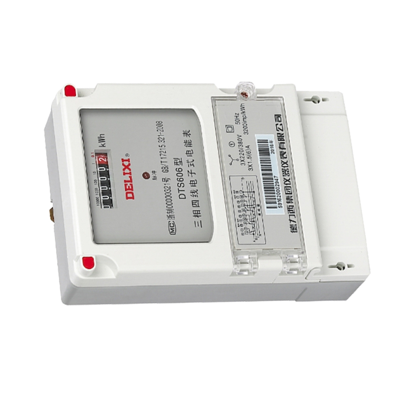 德力西电气 三相电子式三相电能表;DSS606 3×100V 1级 1.5(6)A * 485