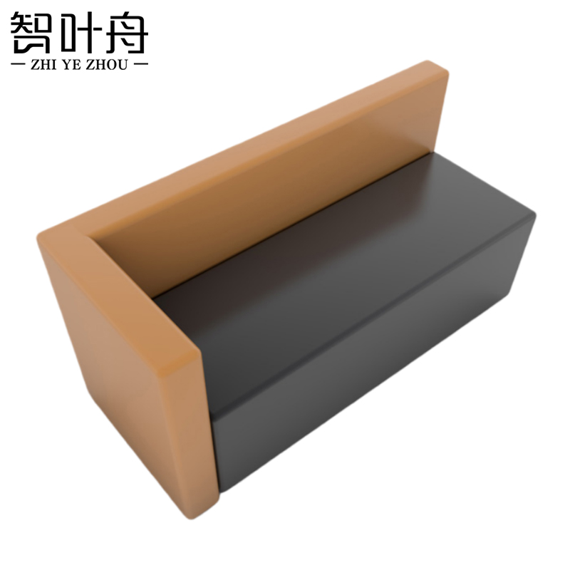 智叶舟休闲沙发双人位150*60*70cm张高清大图