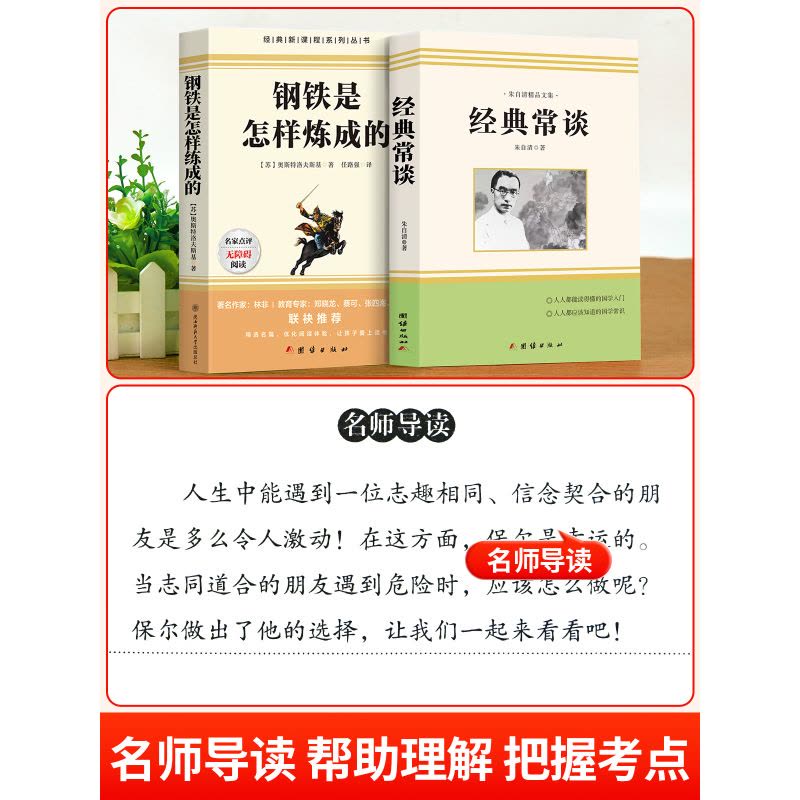[配套人教版3册]八年级下册必读 [正版]配套人教版钢铁是怎样炼成的初中必读原著完整版 八年级下册的课外书初二8下阅读名图片
