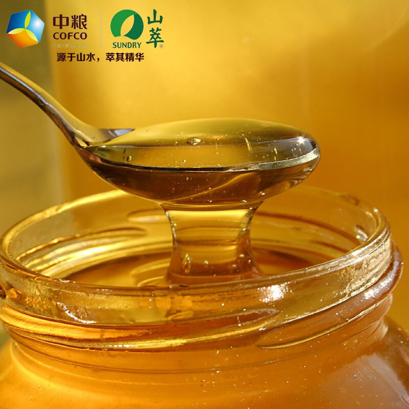 中粮福临门“山萃吉祥三宝”蜂蜜组合750g