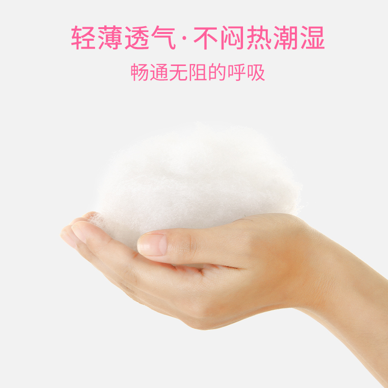 乐丝妮卫生巾迷你180mm护垫姨妈巾护翼双透气棉柔超薄型2包共40片