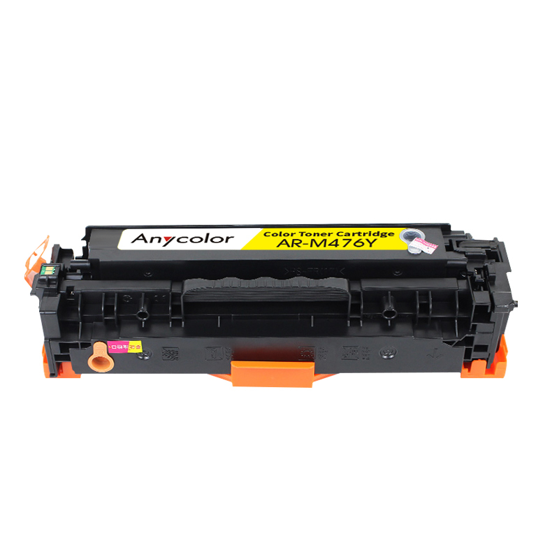 欣彩CF382A硒鼓大众版AR-M476Y黄色312A适用惠普MFP 476nw M476dn M476dw