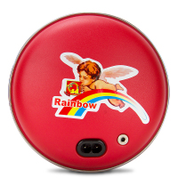 彩虹(RAINBOW)电热暖手器(中号) TB22充电暖手炉暖手宝 取暖绒布套安全防爆