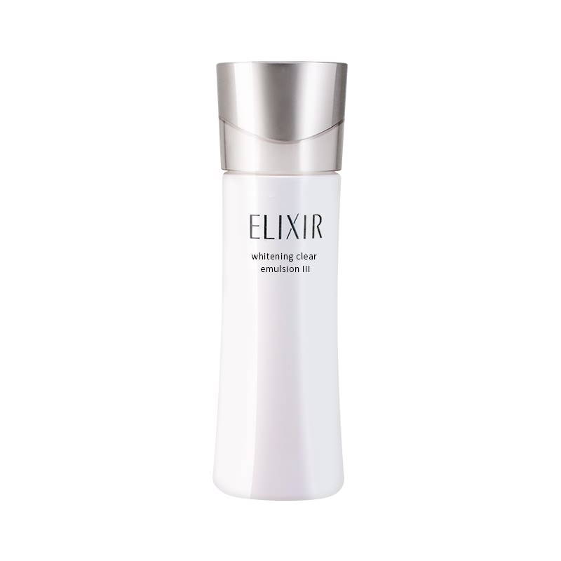 怡丽丝尔(ELIXIR)纯肌净白柔滑晶润乳液130ml 丰润型 净白保湿补水滋润日本
