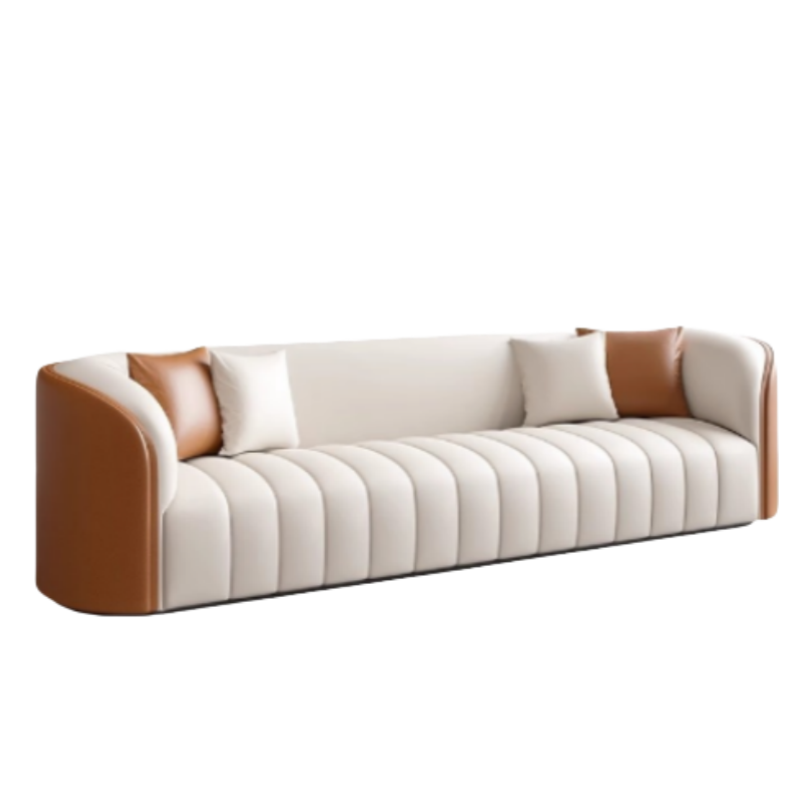 智叶舟沙发三人位220*70*70cm张高清大图