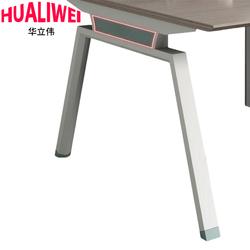 华立伟办公桌员工桌双人位张高清大图