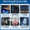 海尔(Haier)台嵌两用式燃气灶具JZT-Q2BE50(12T)5.2KW大火力防爆钢化玻璃家用天然气灶双灶 台嵌两用