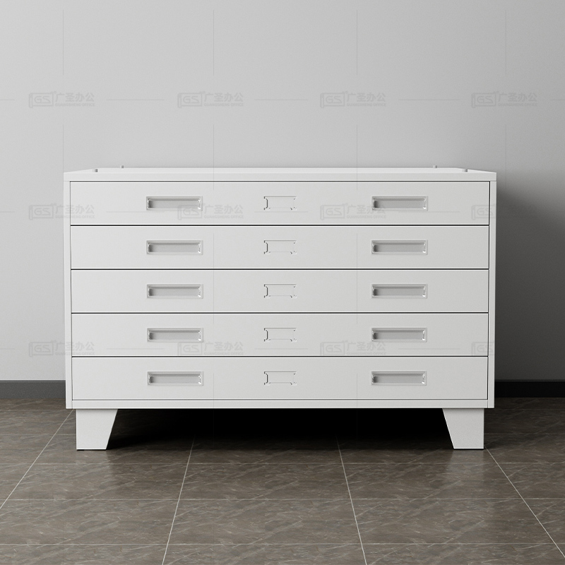 GS 底图柜图纸柜1号单节文件柜 1000*700*560mm高清大图