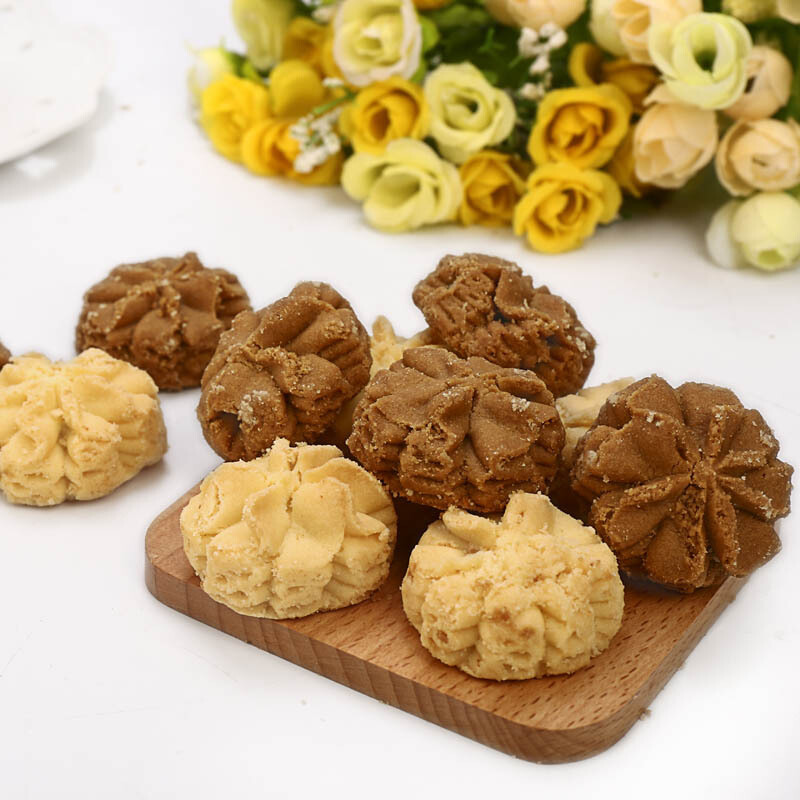 日期新鲜香港珍妮曲奇聪明小熊奶油曲奇饼干奶油咖啡双味小320g休闲