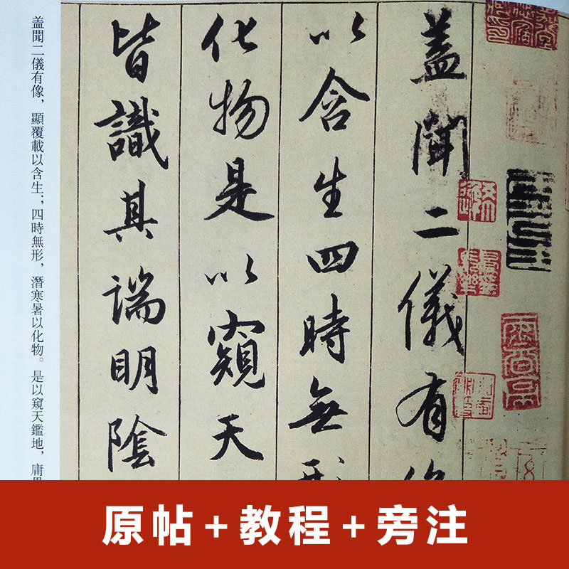 [正版]赵孟頫临集字圣教序 砚台金帖系列 徐宇主编 赵孟俯行书字帖 毛笔书法字帖教程 附释文 江苏凤凰美术出版社高清大图