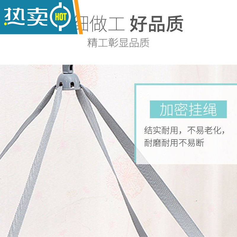 敬平晒衣篮晾衣网晾晒网衣服平铺的网兜家用晾袜子器毛衣专用晾衣架 双层[大.号 ]高清大图