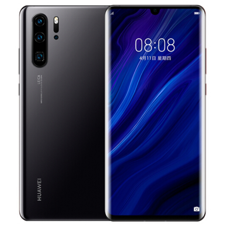 特价[二手8成新]华为P30 Pro 亮黑 8G+128G 全网通 全面屏 麒麟980芯片 工作机备用机二手机 4G手机高清大图