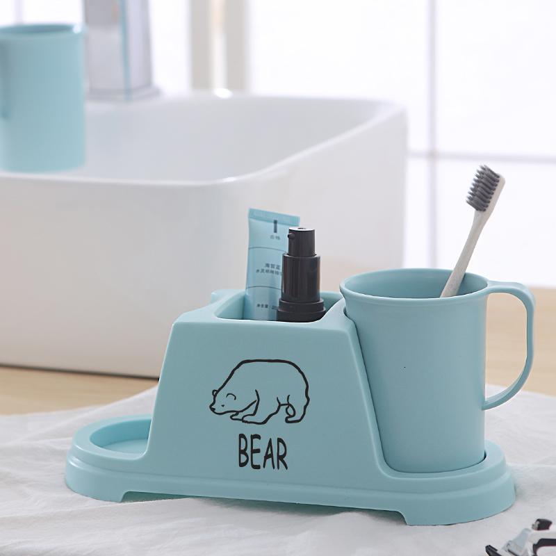 情侣漱口杯子套装刷牙杯网红款牙杯一对家用牙缸牙刷缸