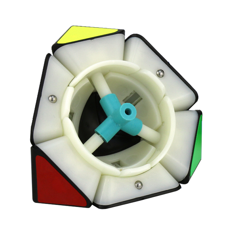 魔域文化斜转魔方磁力顺滑竞速异形魔方cube学生专业比赛降压玩具