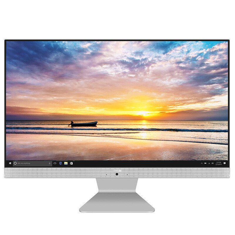 华硕(ASUS)傲世V241-I5 23.8英寸微边框办公游戏一体机电脑 I5-8250 8G 128G+1T 2G独显
