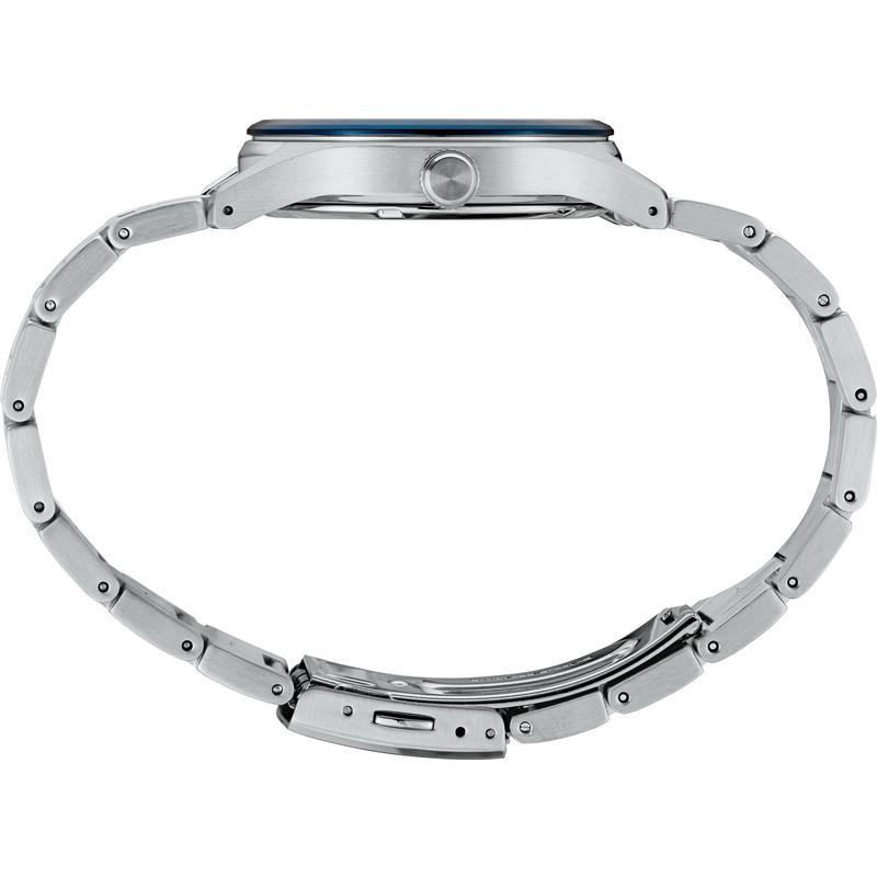 SEIKO/精工 Essentials系列男士手表 商务百搭大三针大日历钢带防水石英表
