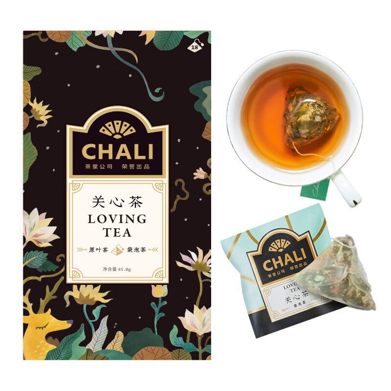 茶里 (CHALI) 组合茶里 关心茶盒装45g