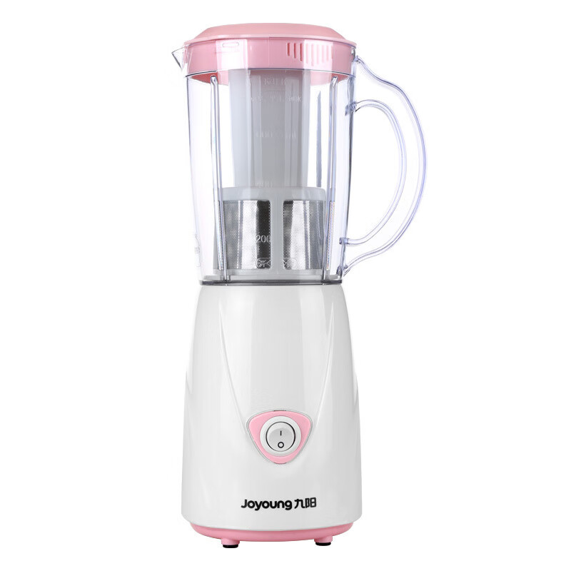 九阳(Joyoung)多功能料理机家用大容量果蔬榨汁搅拌机厨房料理小帮手 JYL-C93T【双杯 粉色】