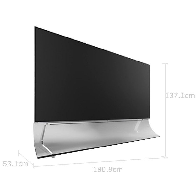 夏普(SHARP)LCD-80X8800A 80英寸8K超高清 3D智能网络液晶电视 不带底座