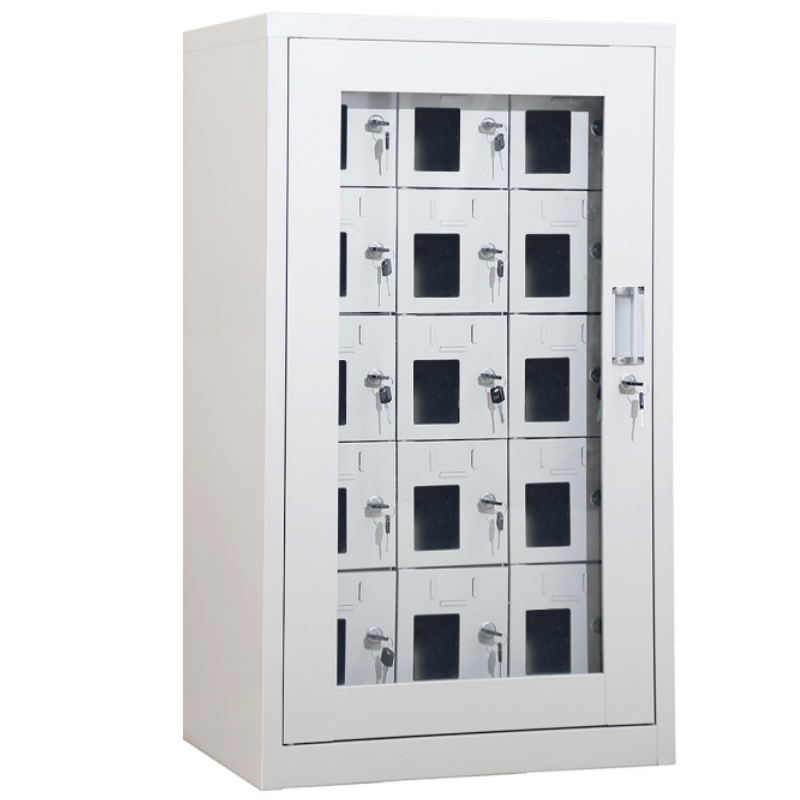 首指(SZ)15门手机存放柜/HY-SWBC015 灰白