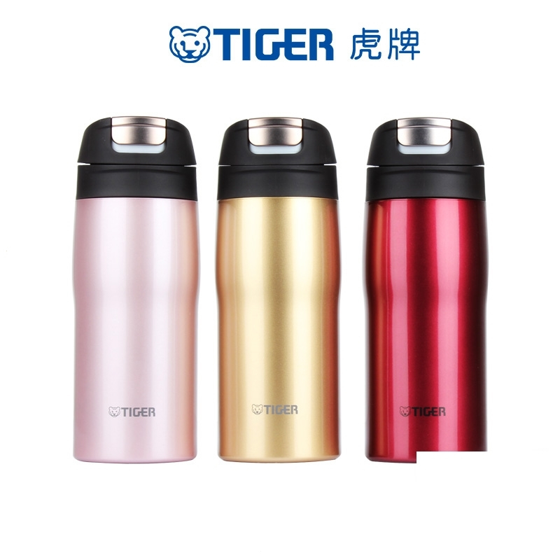 虎牌(tiger)保温杯MJC-A036单手易开车载杯 红色(R)