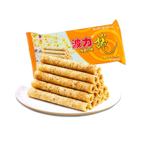 波力鸡蛋卷108g盒零食特产 蛋卷 饼干 糕点 休闲小零食