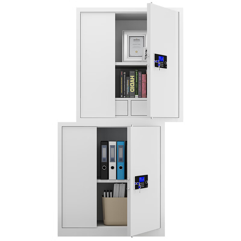 豫众诺 保密柜电子锁 分双节带抽屉 台高清大图