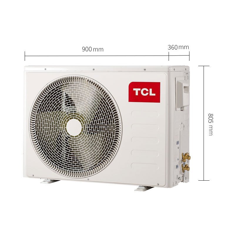 TCL中央空调 3匹风管机 一拖一嵌入式卡机 冷暖 适用30-40㎡ KFRD-72F5W/Y-E