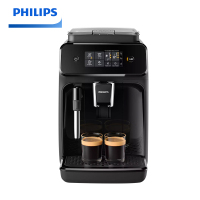[王婉霏Vivi同款]飞利浦(PHILIPS)黑珍珠咖啡机 入门款意式全自动家用现磨咖啡机原装进口 触控屏 EP1221