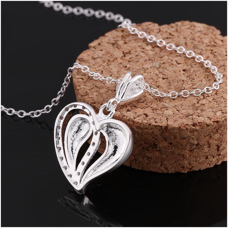 N609 Women Silver Necklace 镀925纯银女项链日韩版锁骨链潮人送女朋友七夕情人节礼物