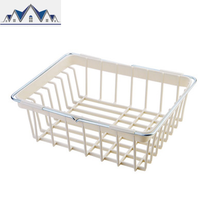 水可伸缩碗碟架放碗架沥水架 家用厨房装碗筷碗柜置物架 三维工匠