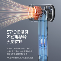 蓝宝(BLAUPUNKT)高速吹风机家用等离子护发大风力速干恒温电吹风机BP-FT01-BAI
