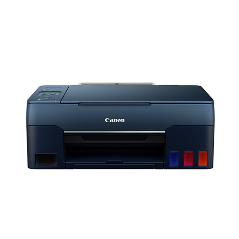 佳能(Canon)G2860彩色喷墨墨仓式连供照片相片打印机家用办公A4试卷文档一体机替代G2810 G2820 套餐三