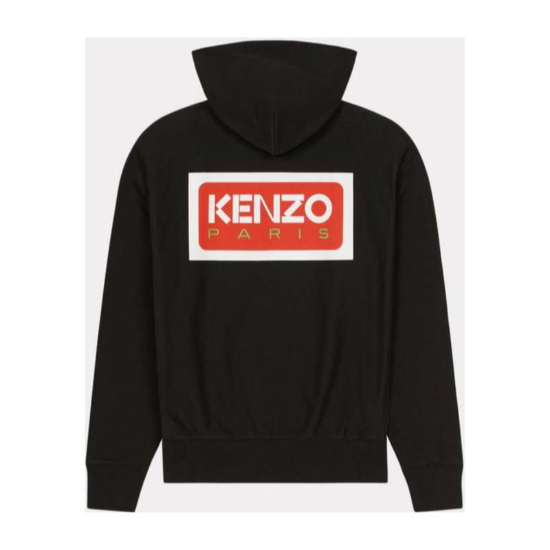 高田贤三(Kenzo)男款连帽长袖卫衣棉质柔软舒适百搭休闲外套高清大图