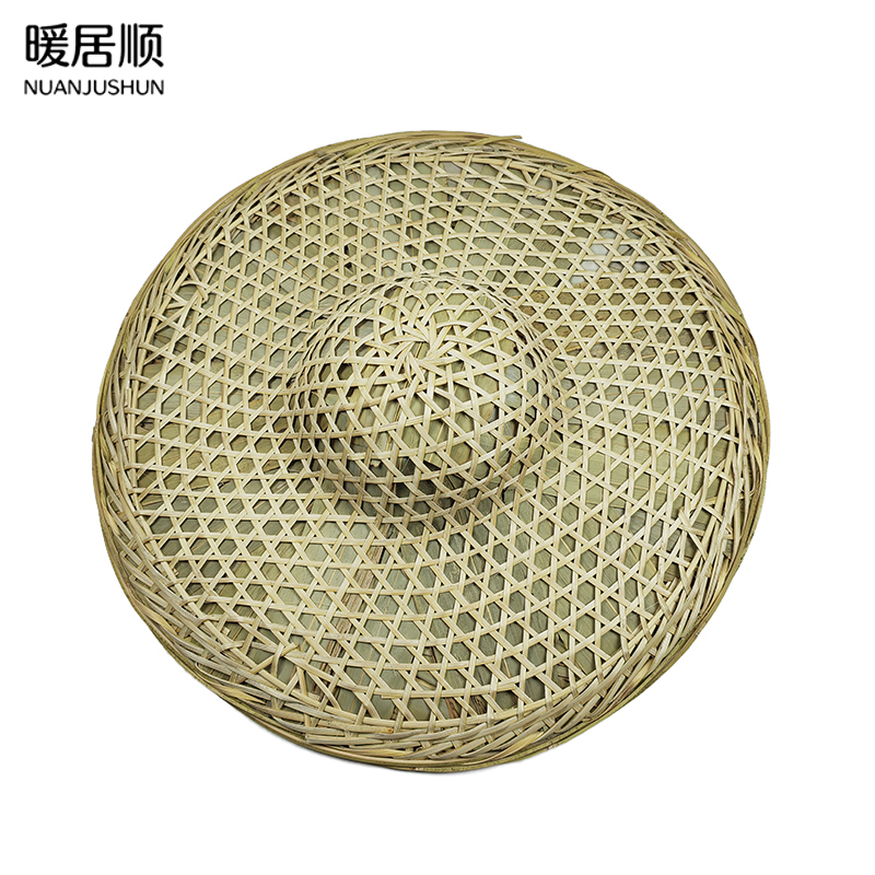 暖居顺 竹编斗笠 46cm 顶高清大图