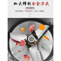 商用切菜机电动食堂绞肉纳丽雅(Naliya)多功能碎菜机颗粒菜馅机养殖刹打剁菜家用 320型菜馅机(颗粒型可绞肉)