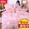 加厚珊瑚绒四件套冬季牛奶绒床单法兰绒被套三件套床上用品春夏款薄春夏秋冬季