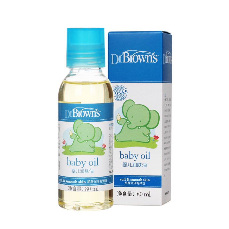 布朗博士(Dr.Brown’s) 婴儿宝宝润肤油 80ml