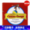 [正版]好奇猴乔治8个故事合集英文原版绘本 A Treasury of Curious George 汪培珽第3阶段精