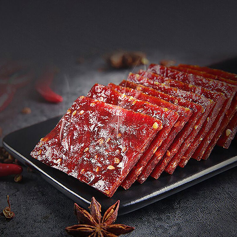 香当当猪肉脯蜜汁辣味肉干铺特产休闲小食品散装批发小吃原味100g猪肉