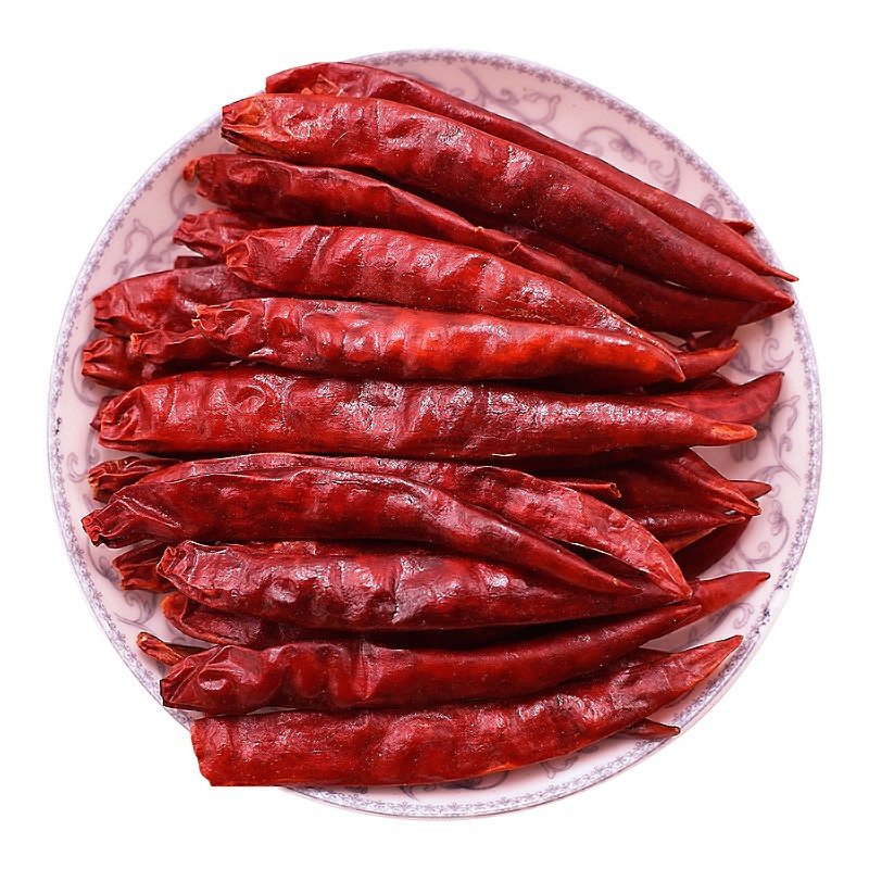 印度s17魔鬼辣椒王500g 不带帽印度椒魔鬼椒干辣椒特辣椒