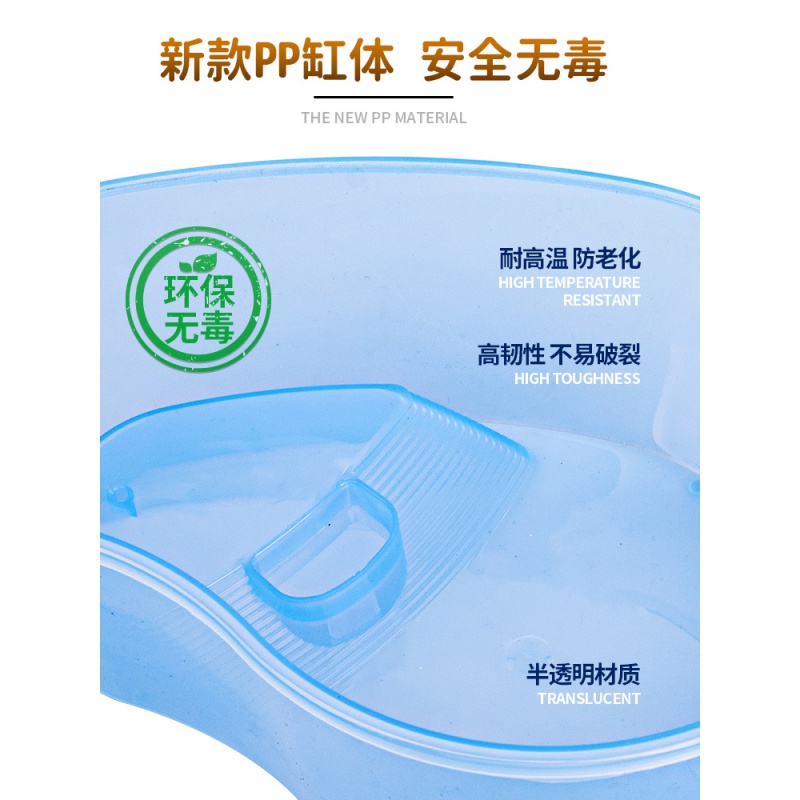 乌龟缸带晒台专用缸养巴西龟盘水陆缸大型龟箱盒造景生态过滤别墅高清大图