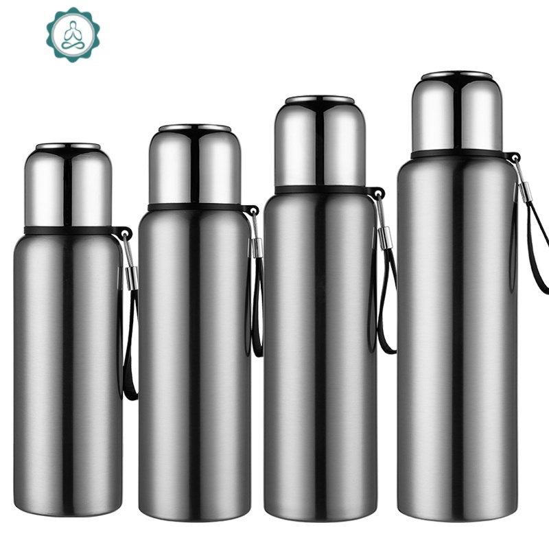 全钢保温杯316l不锈钢男大容量茶杯带滤网 暖热瓶