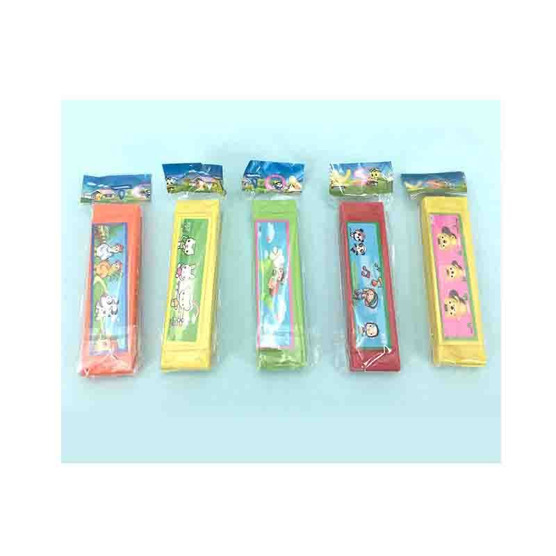 一套3个KID’S HOME TOYS 23406儿童玩具口琴幼儿园小学生初学吹奏乐器音乐玩具迷你口琴礼品礼物