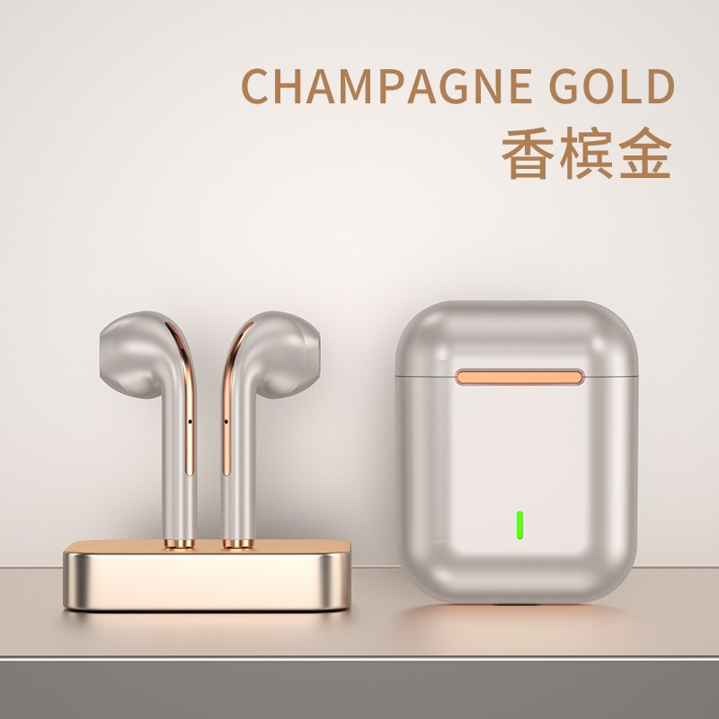 塔菲克(TAFIQ)无线蓝牙耳机双耳运动型适用华为p20p30p40pro正品荣耀官方标配/升级版[香槟金]