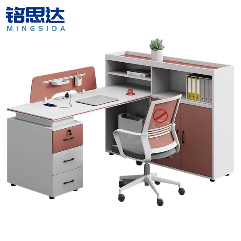 铭思达屏风办公桌高清大图