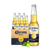 科罗娜(Corona)啤酒特级小麦精制啤酒330ml*24瓶整箱