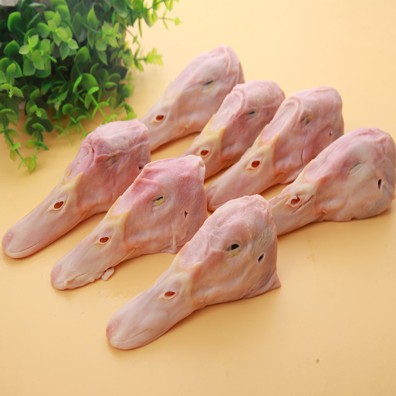 新鲜鸭头 生鸭头  2kg约16到18个鸭肉