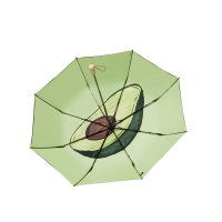 蕉下果趣系列太阳伞超轻黑胶防晒晴雨伞防紫外线防晒伞 桃子