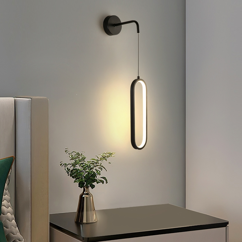 壁灯卧室床头灯2022新款网红楼梯阳台极简创意客厅电视背景墙灯